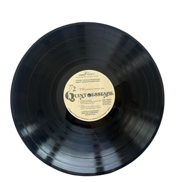 STOKOWSKI NIGHT ON BALD MOUNTAIN LP 12” VINYL CLASSICAL MUSIC RECORD - Picture 6 of 6